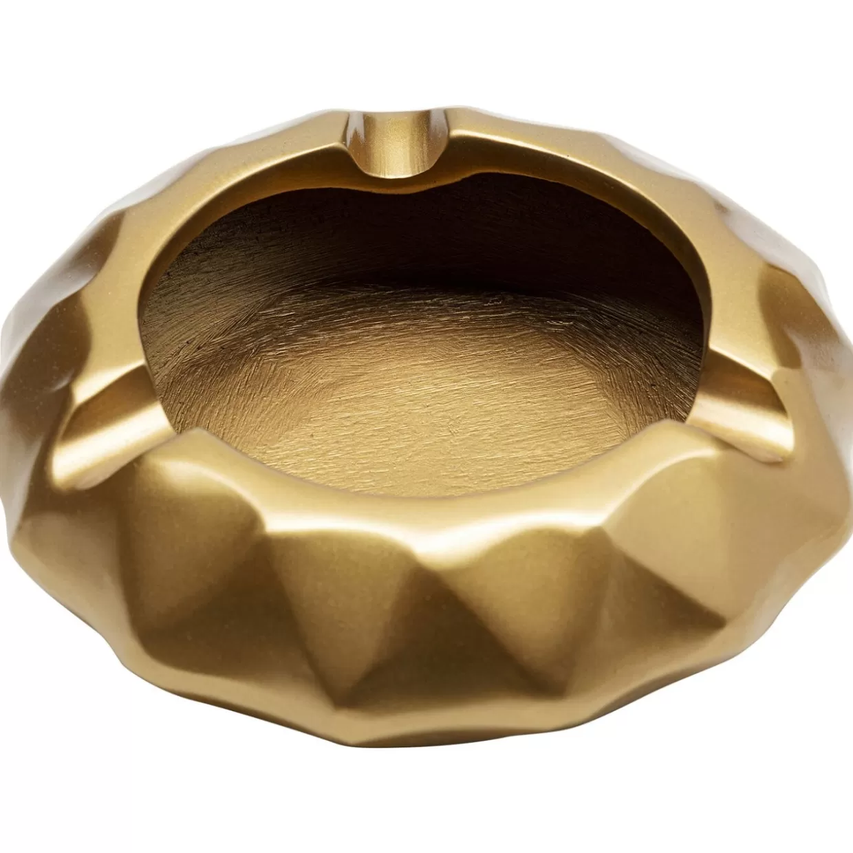 KARE Design Ascher | Aschenbecher Avantgard Gold O15Cm