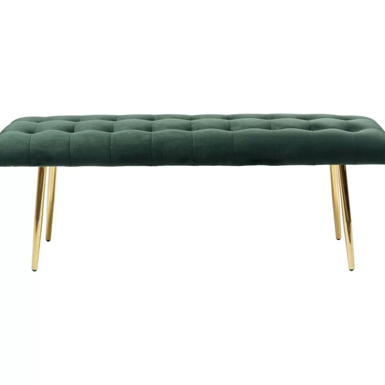 KARE Design Sitzbänke | Bank Dallas Velvet Grun 110Cm