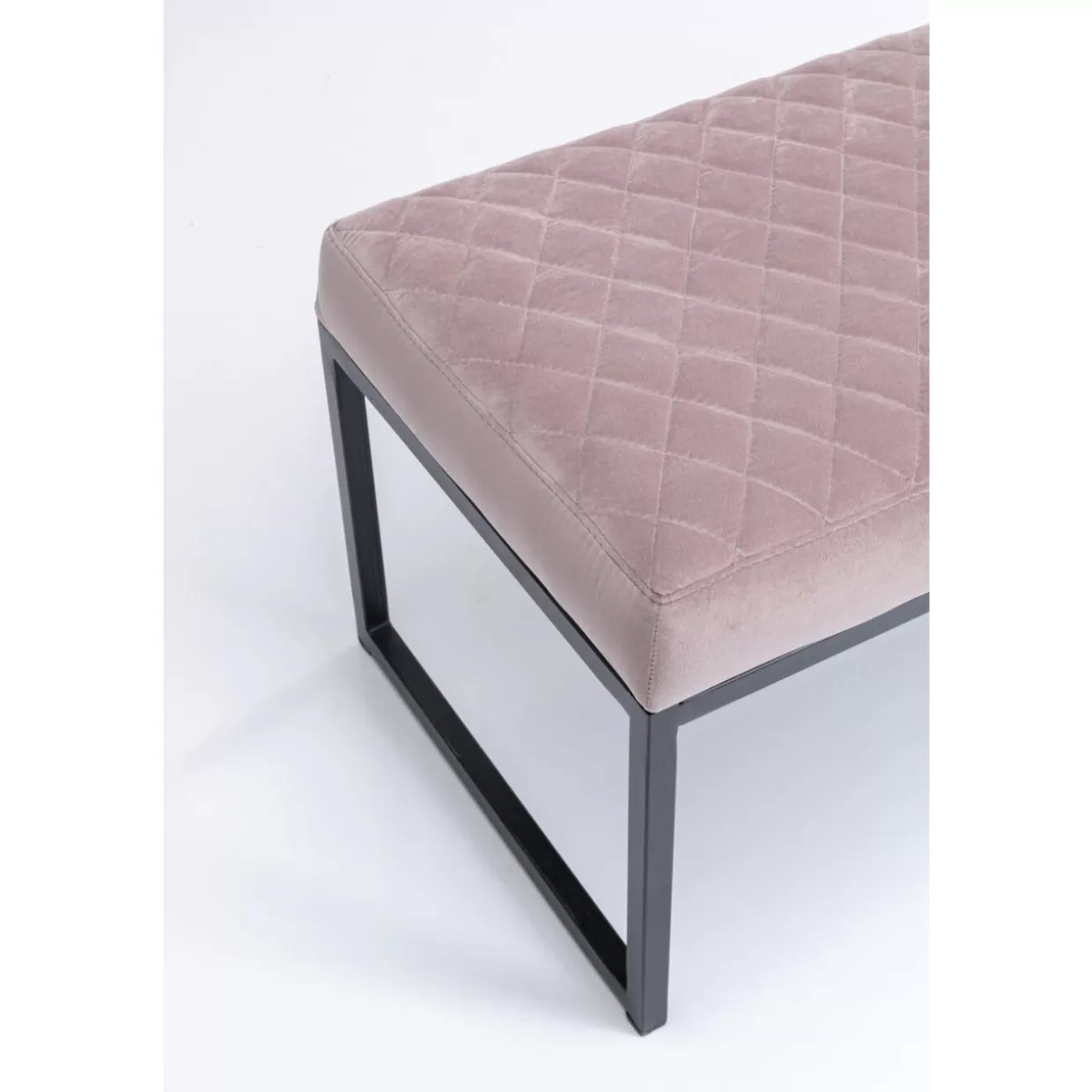KARE Design Sitzbänke | Bank Smart Rosa Schwarz 90X40Cm