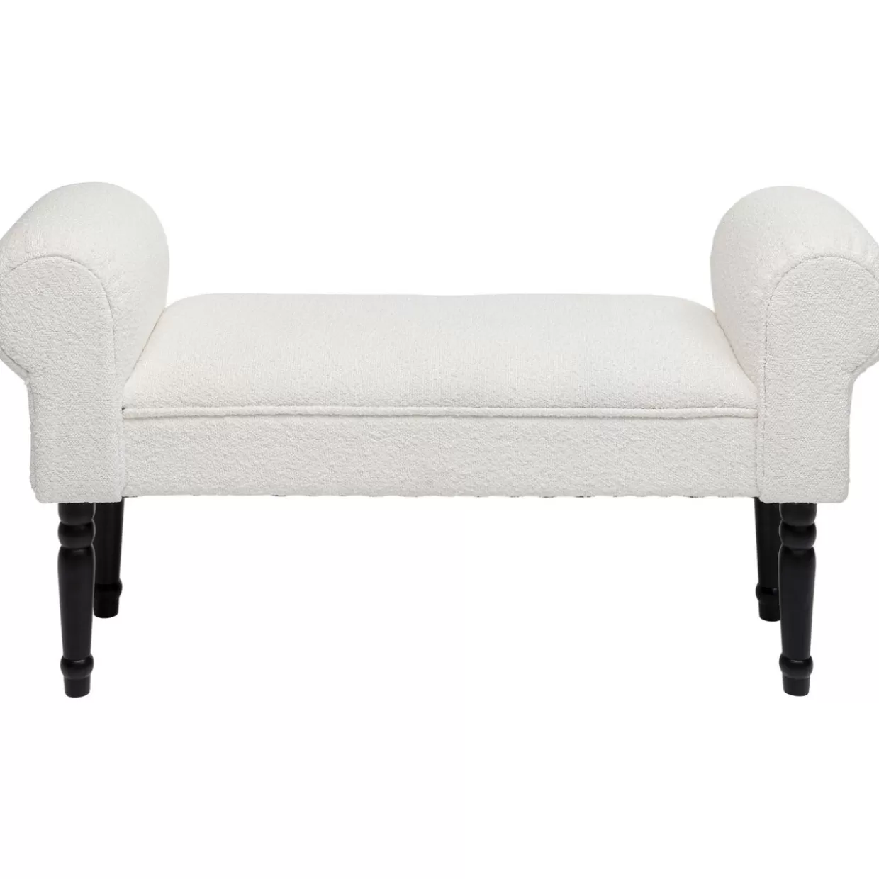 KARE Design Sitzbänke | Bank Wing Creme Schwarz