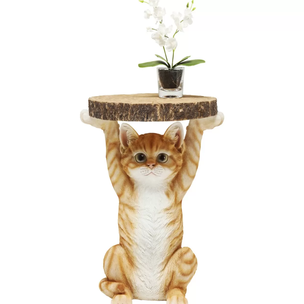 KARE Design Tische | Beistelltisch Animal Ms Cat O33Cm