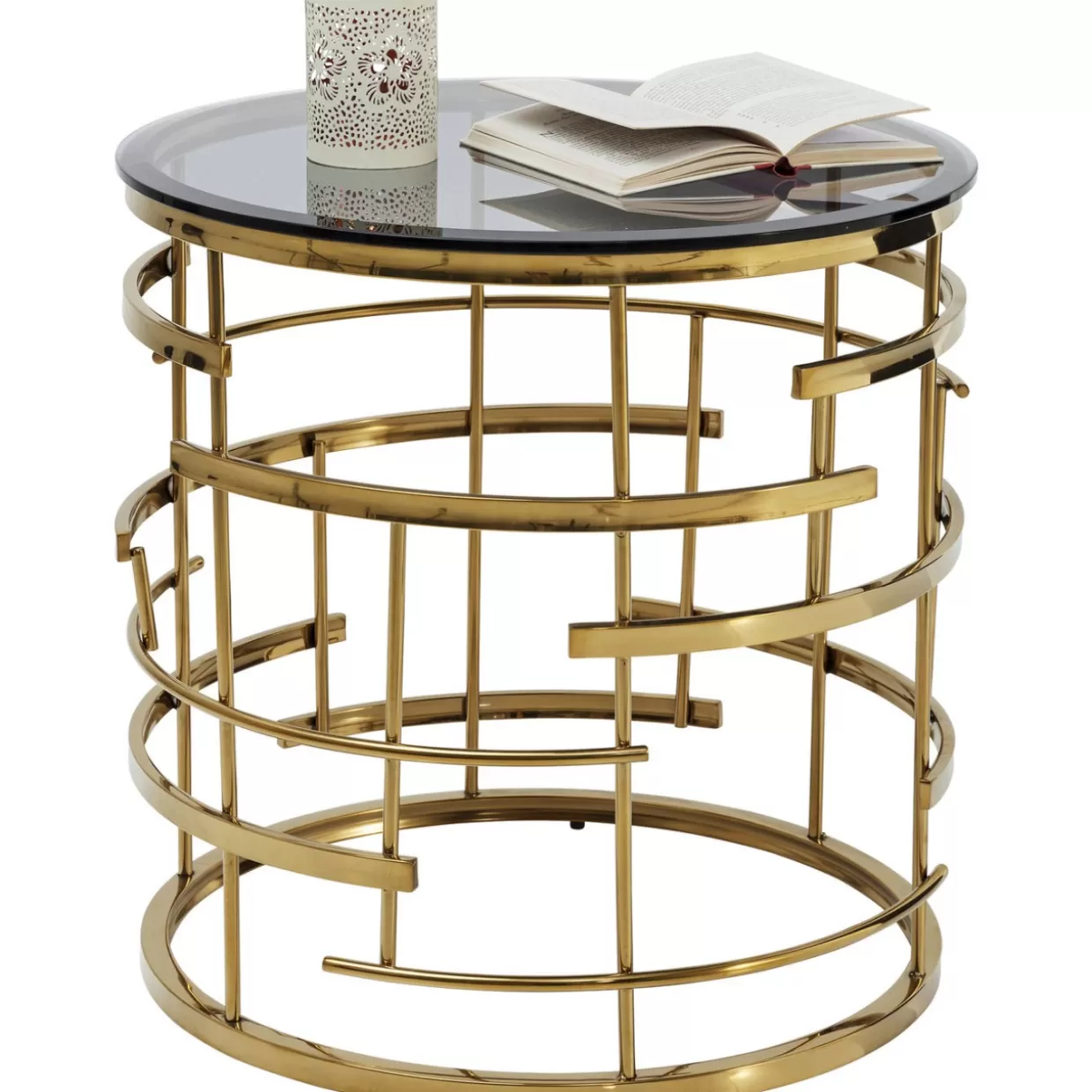 KARE Design Tische | Beistelltisch Jupiter Gold O55Cm