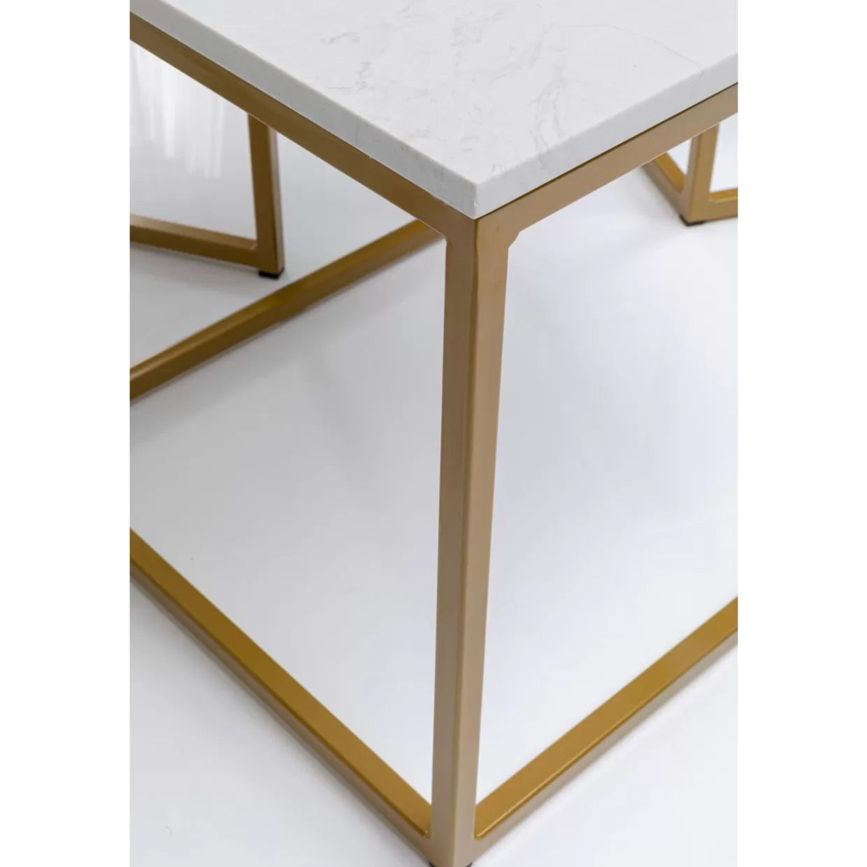 KARE Design Tische | Beistelltisch Key West Gold (3/Set)
