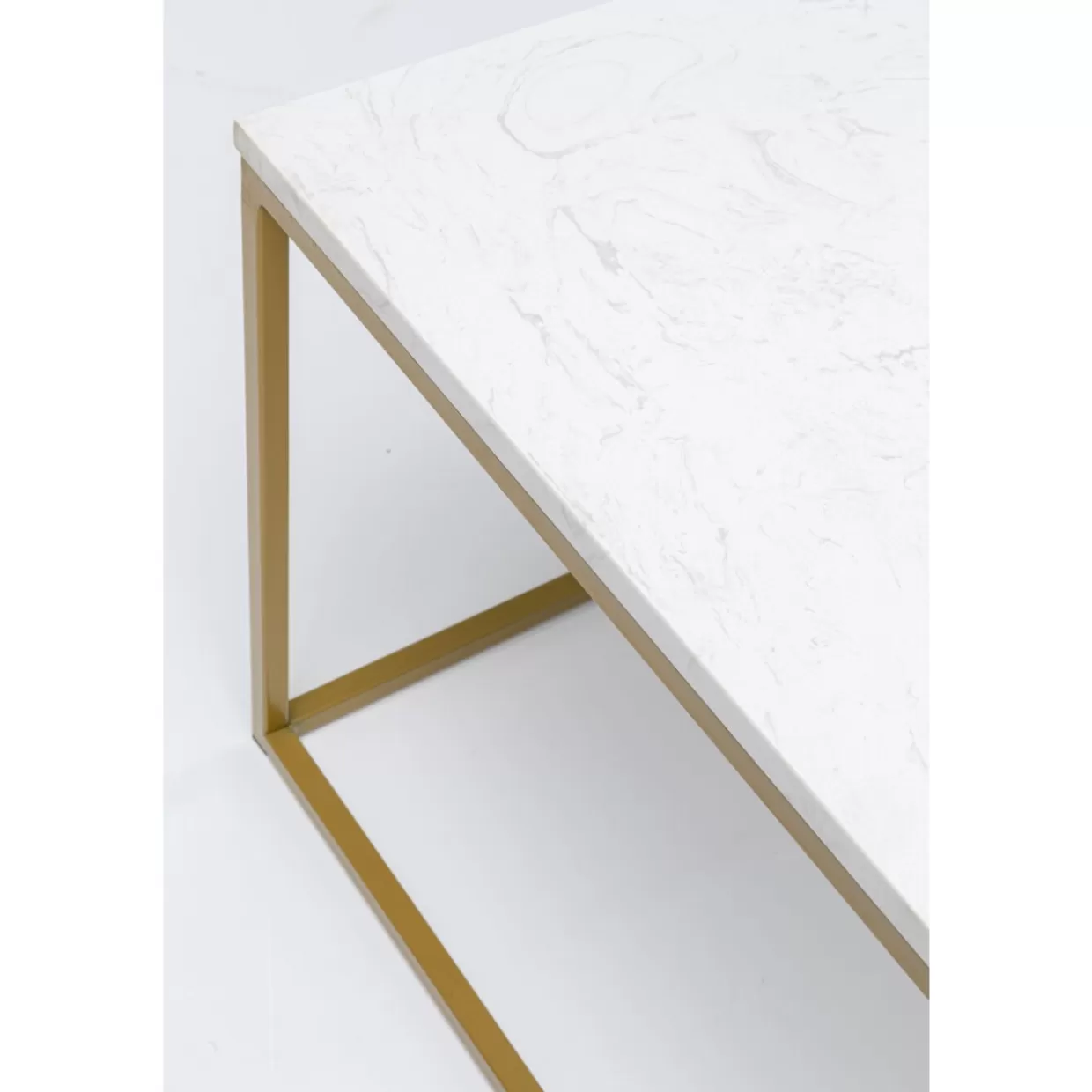 KARE Design Tische | Beistelltisch Key West Gold 40X40Cm