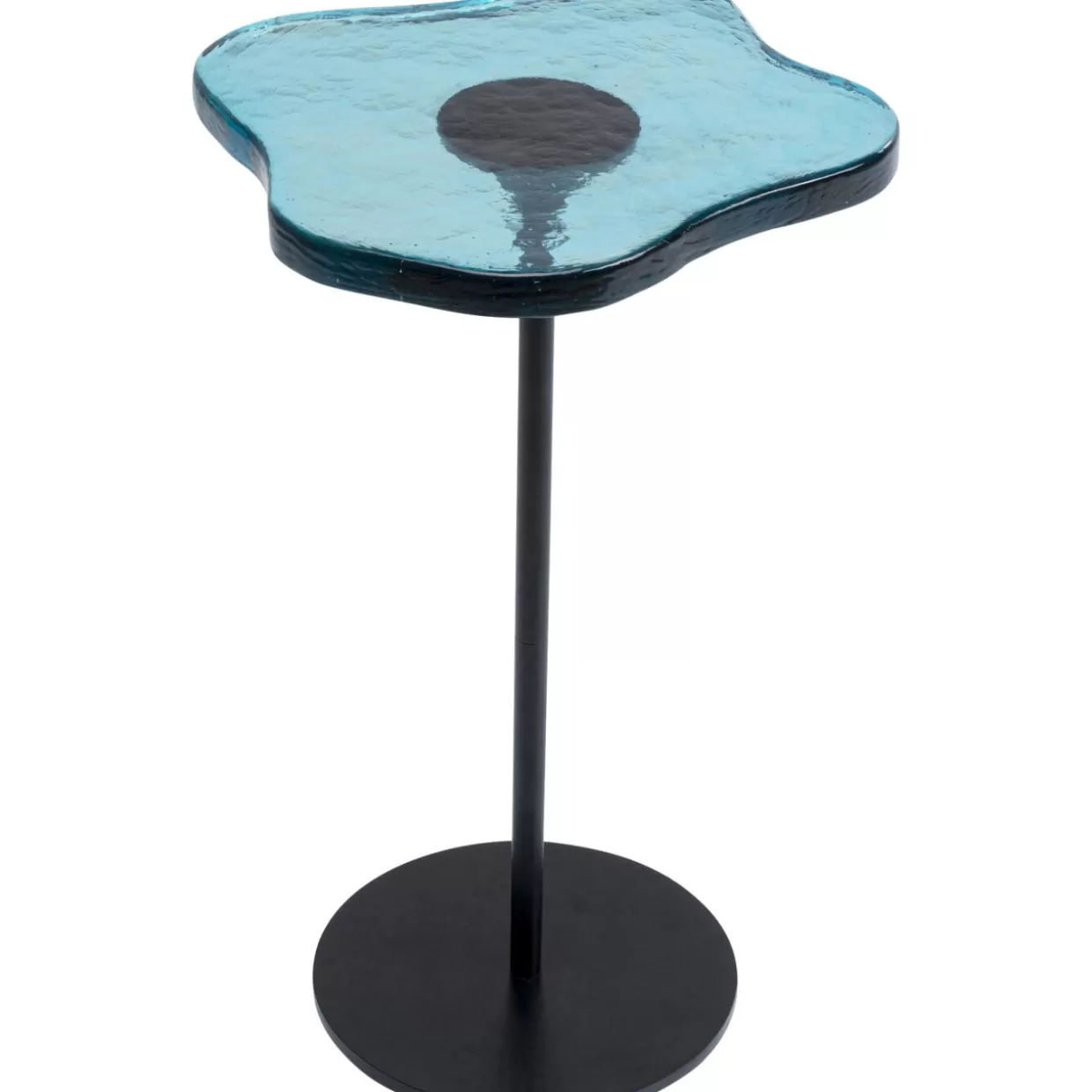 KARE Design Tische | Beistelltisch Lava Blau O30Cm