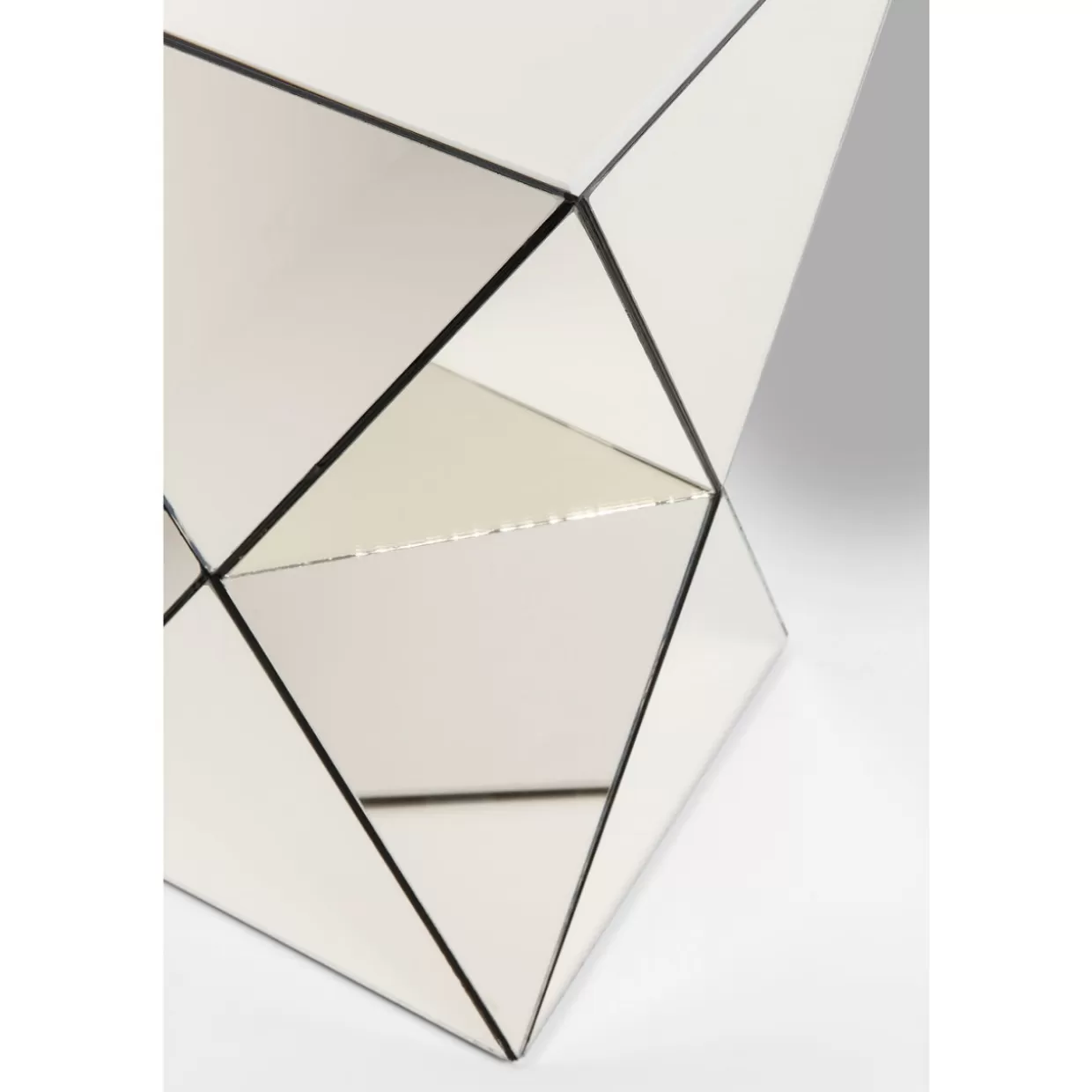 KARE Design Tische | Beistelltisch Luxury Triangle Champagne