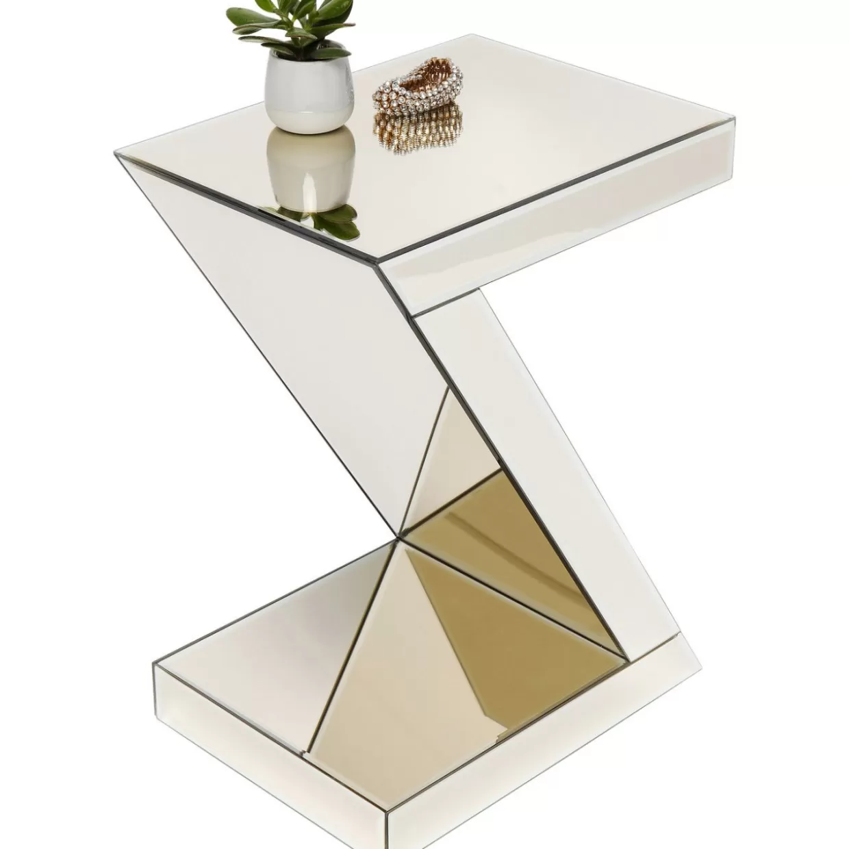 KARE Design Tische | Beistelltisch Luxury Z Champagne