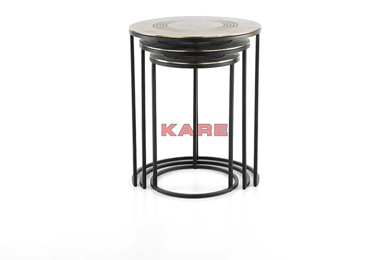 KARE Design Tische | Beistelltisch Marrakesh (3/Set) O48Cm