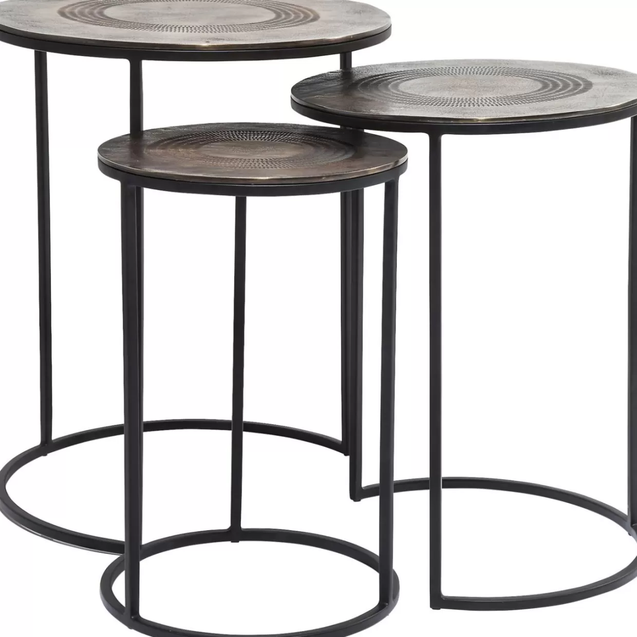 KARE Design Tische | Beistelltisch Marrakesh (3/Set) O48Cm