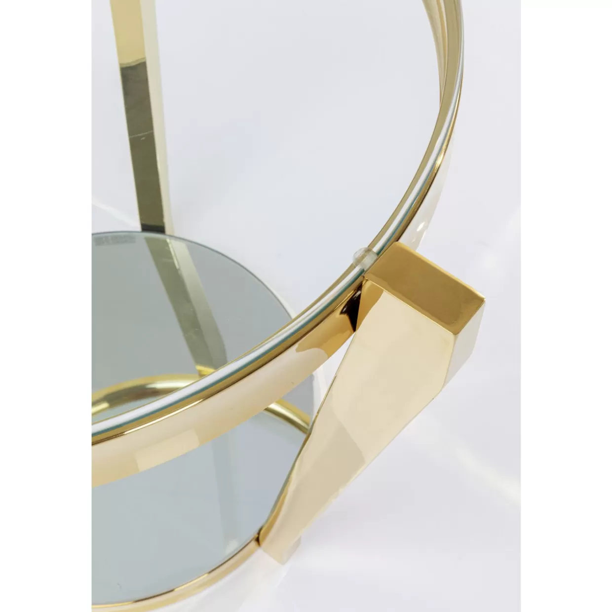 KARE Design Tische | Beistelltisch Monocolo Gold O50Cm