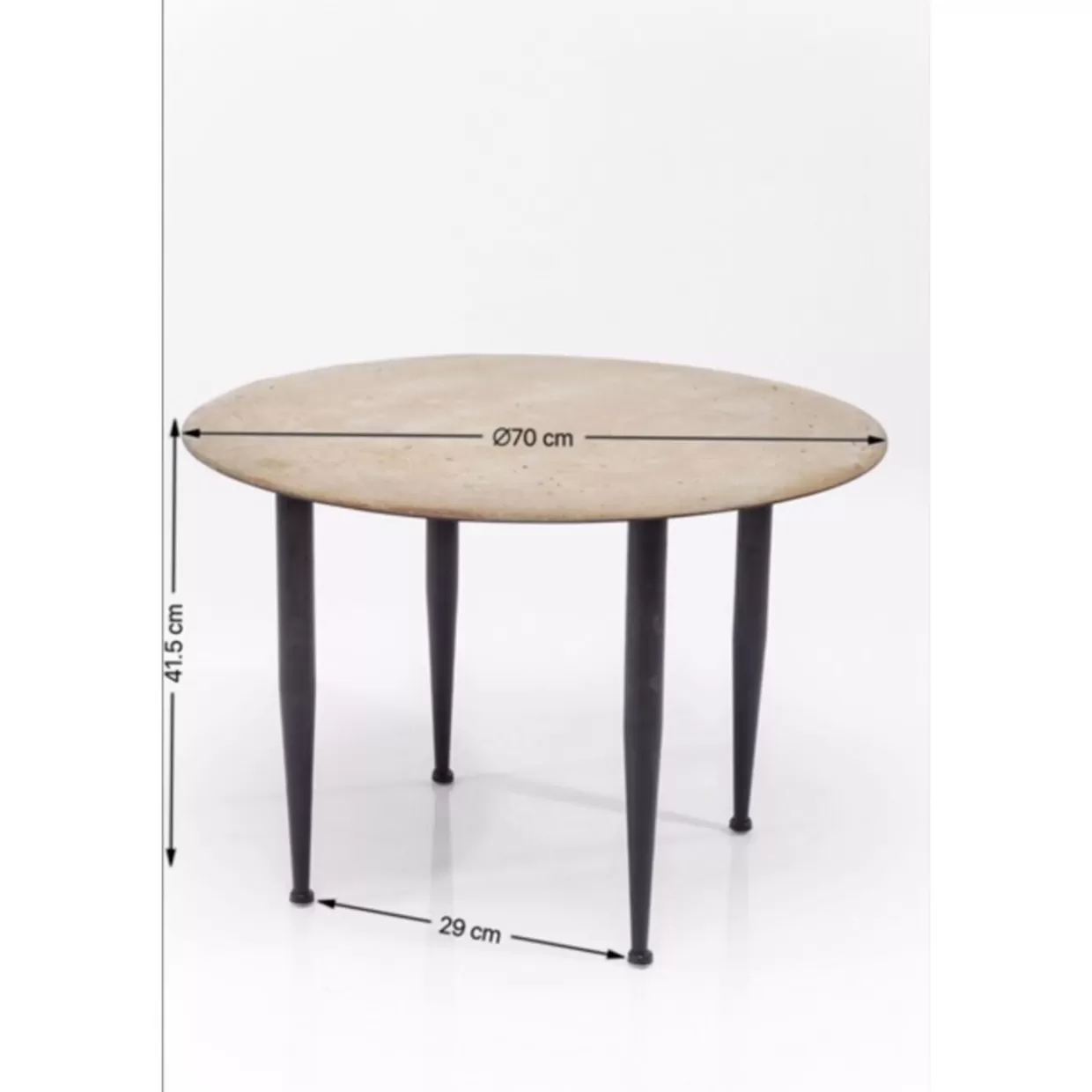KARE Design Tische | Beistelltisch Vintage Elements O60Cm