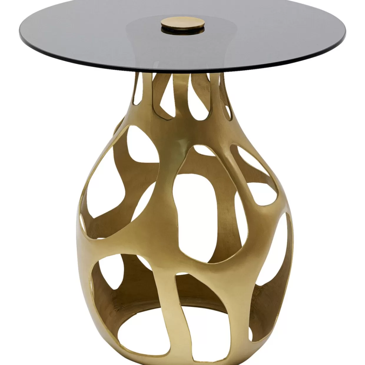 KARE Design Tische | Beistelltisch Volcano Gold O60Cm