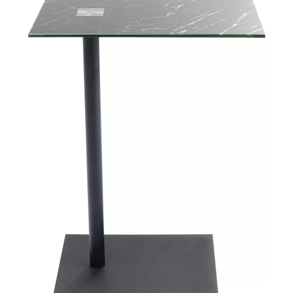KARE Design Tische | Beistelltisch West Coast Schwarz Marble 50X34Cm