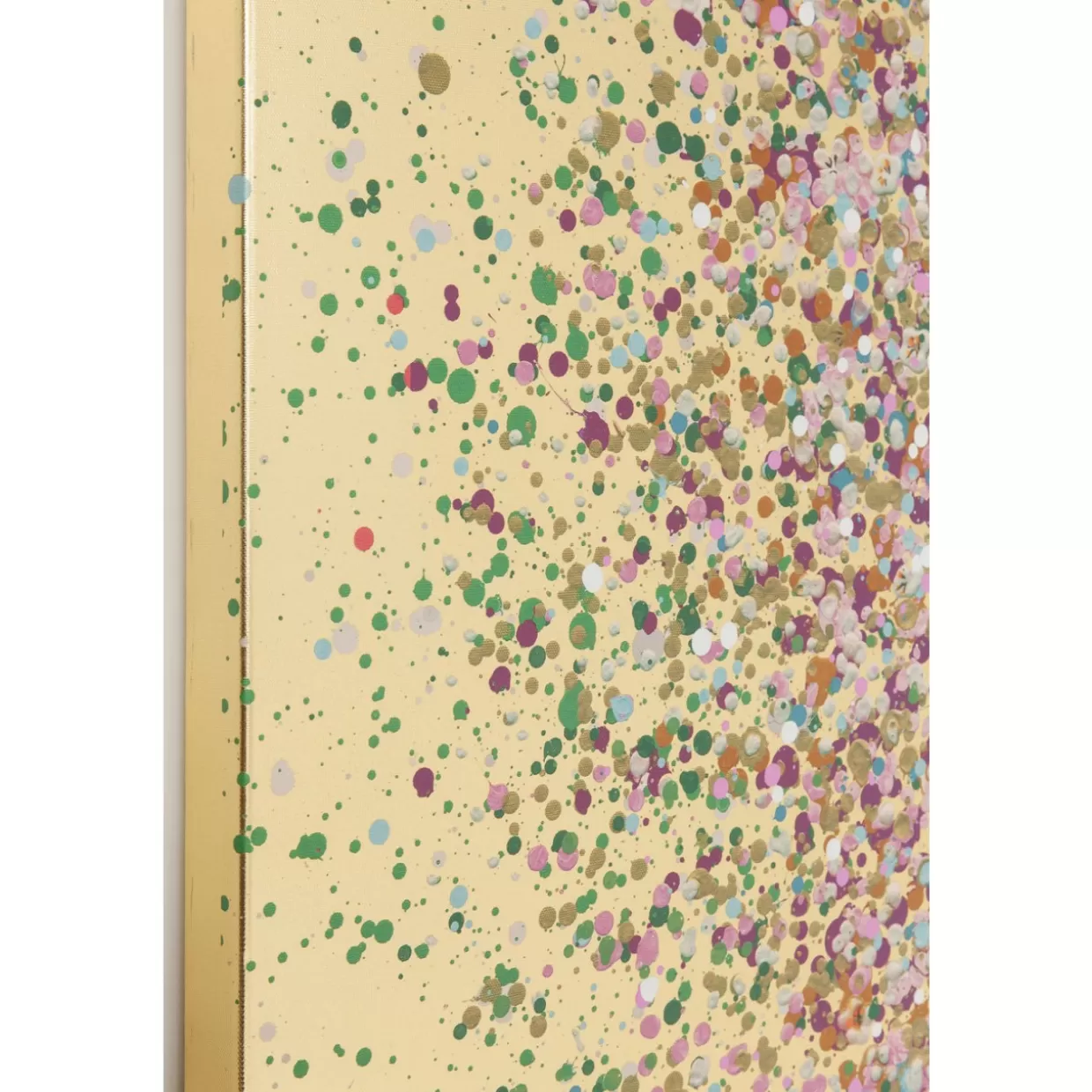 KARE Design Bilder | Bild Touched Flower Boat Gold Pink 100X80Cm
