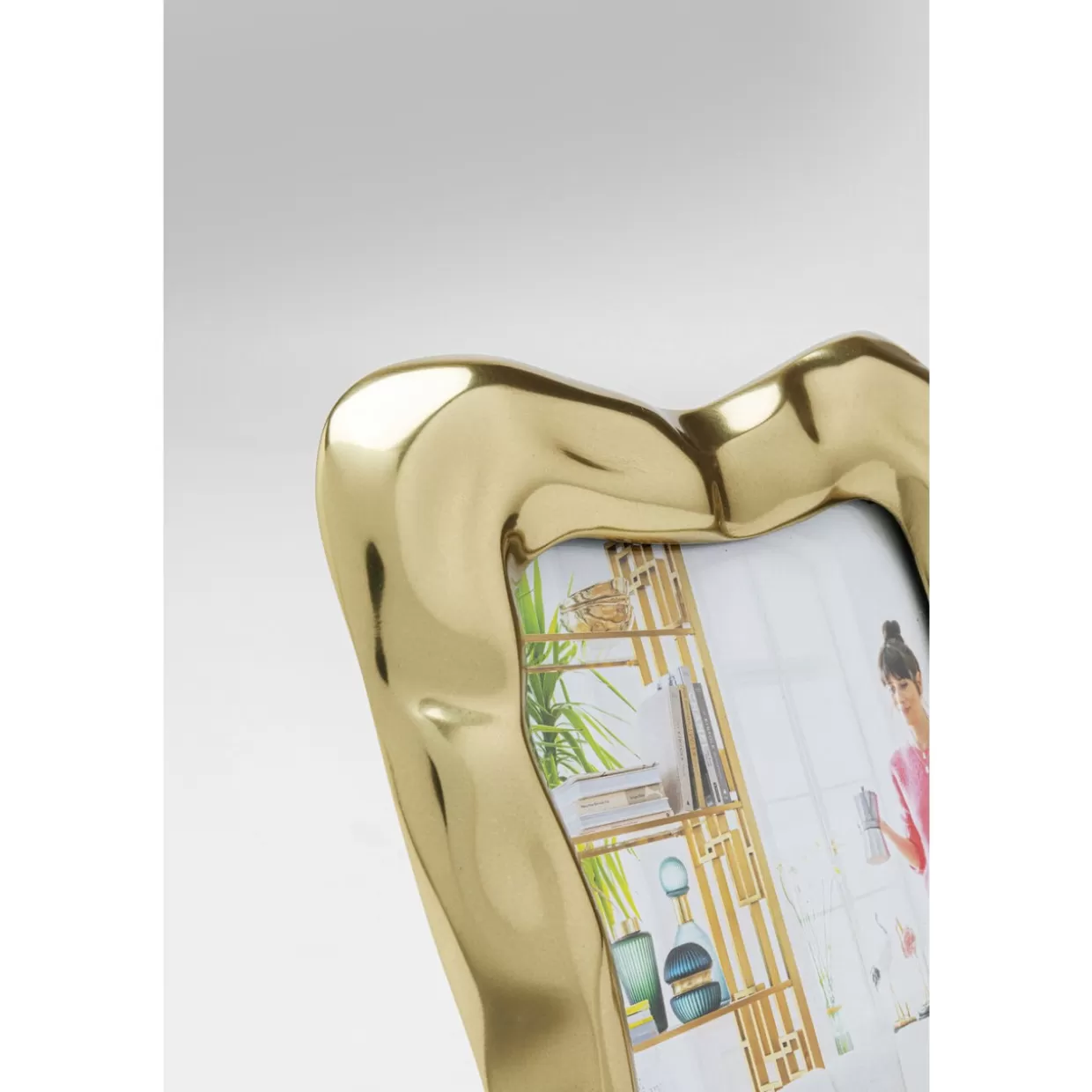 KARE Design Deko & Geschenkartikel | Bilderrahmen Jade Swing Gold 21X26Cm
