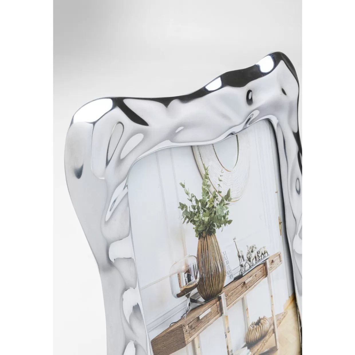 KARE Design Deko & Geschenkartikel | Bilderrahmen Jade Swing Silber 21X26Cm