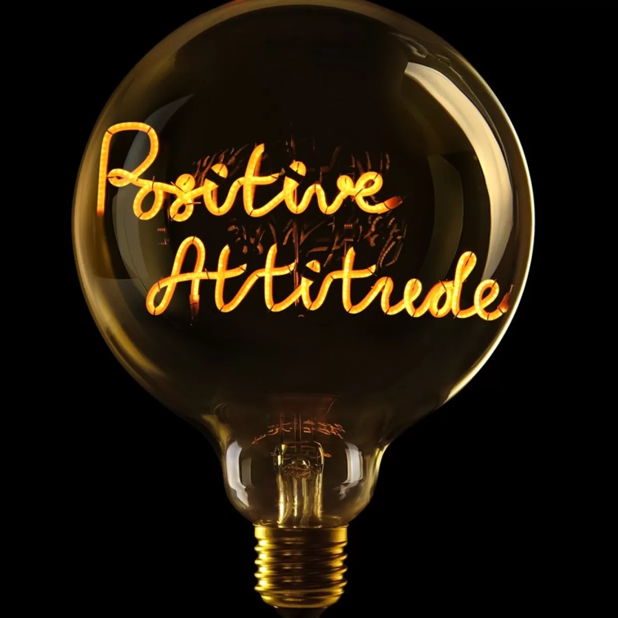 KARE Design Leuchtmittel | Birne "Positive Attitude"