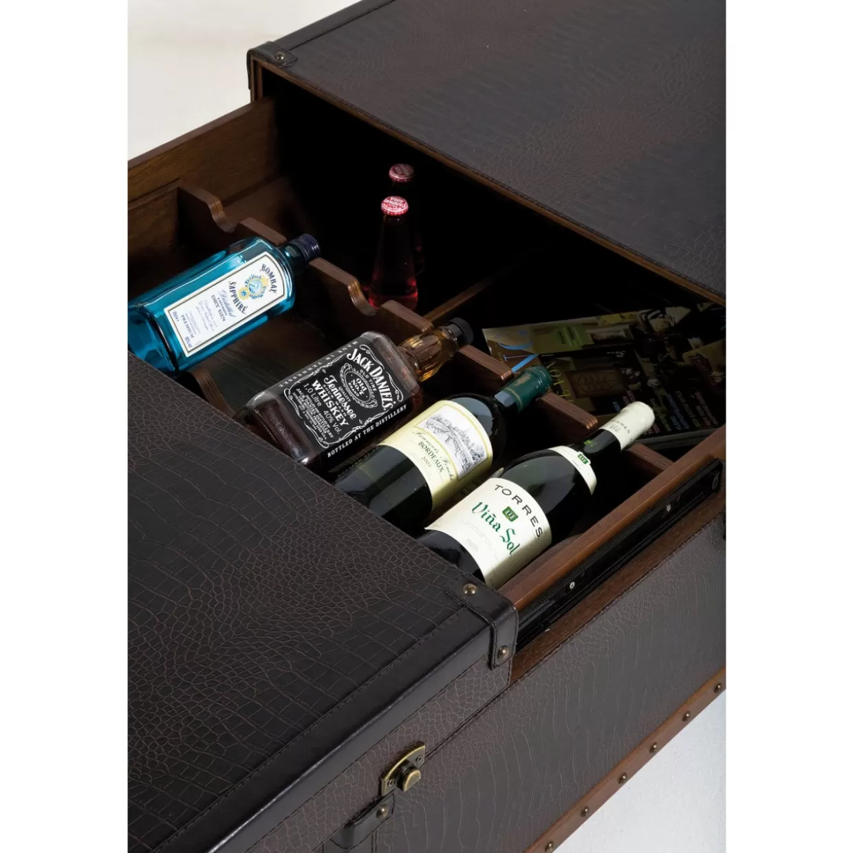 KARE Design Tische | Couchtisch Bar Globetrotter 120X75Cm