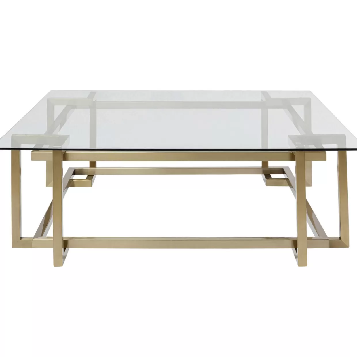 KARE Design Tische | Couchtisch Clara Gold 120X120