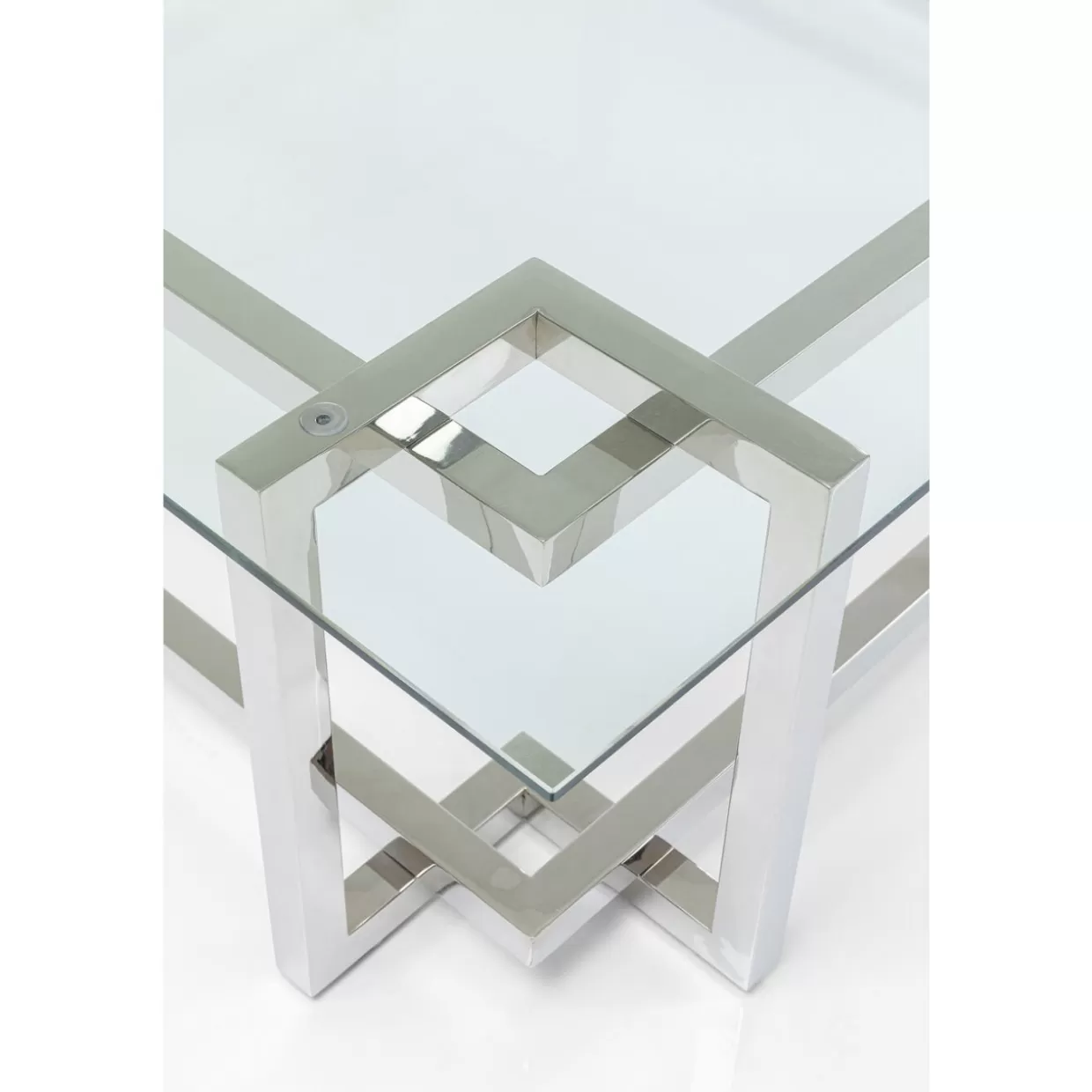 KARE Design Tische | Couchtisch Clara Silber 120X120Cm