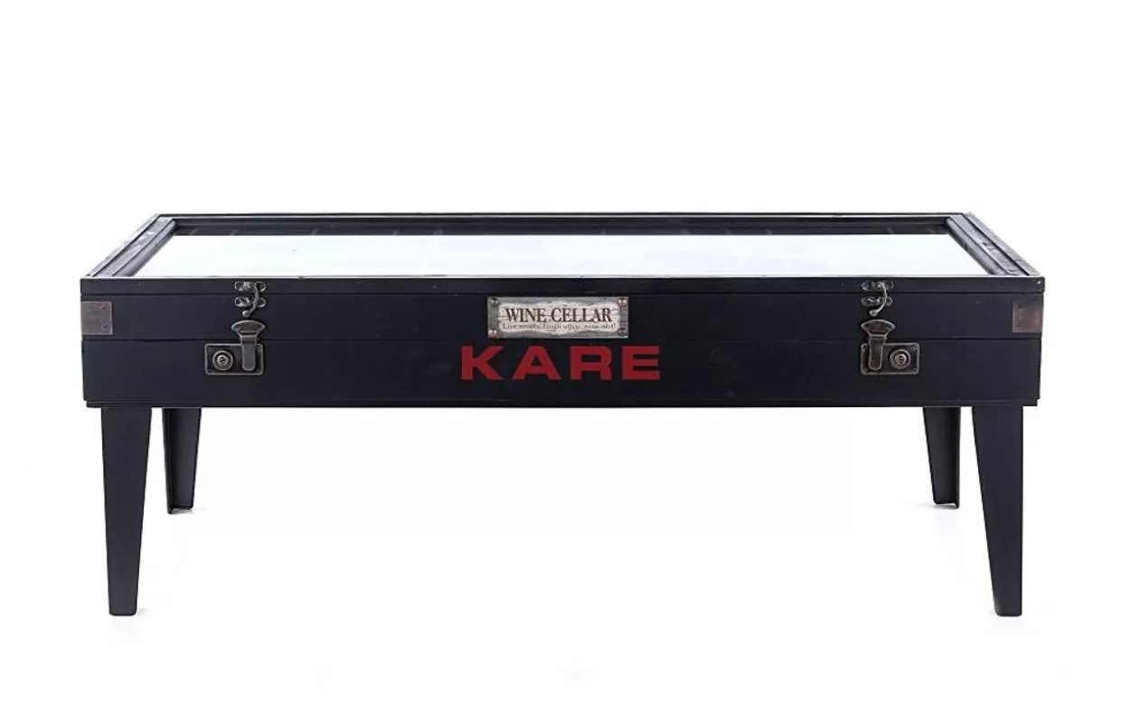 KARE Design Tische | Couchtisch Collector Schwarz 122X55Cm