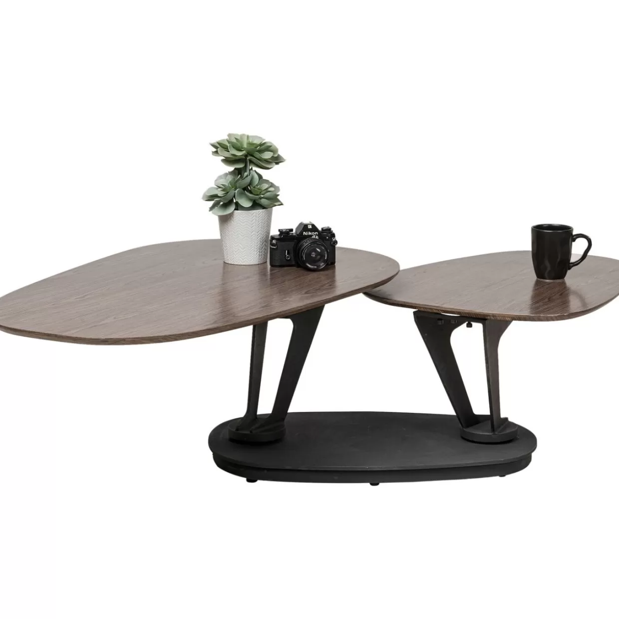 KARE Design Tische | Couchtisch Franklin Wood Walnuss 161X60Cm