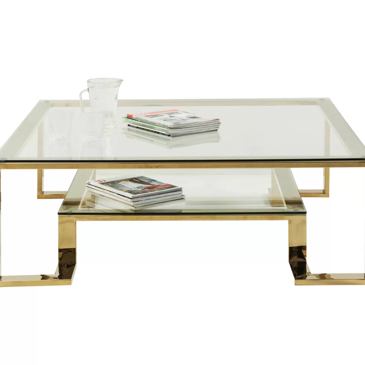KARE Design Tische | Couchtisch Gold Rush 120X120Cm