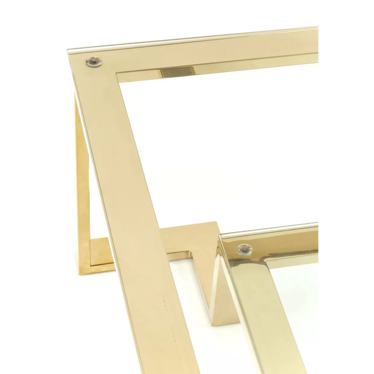 KARE Design Tische | Couchtisch Gold Rush 120X120Cm