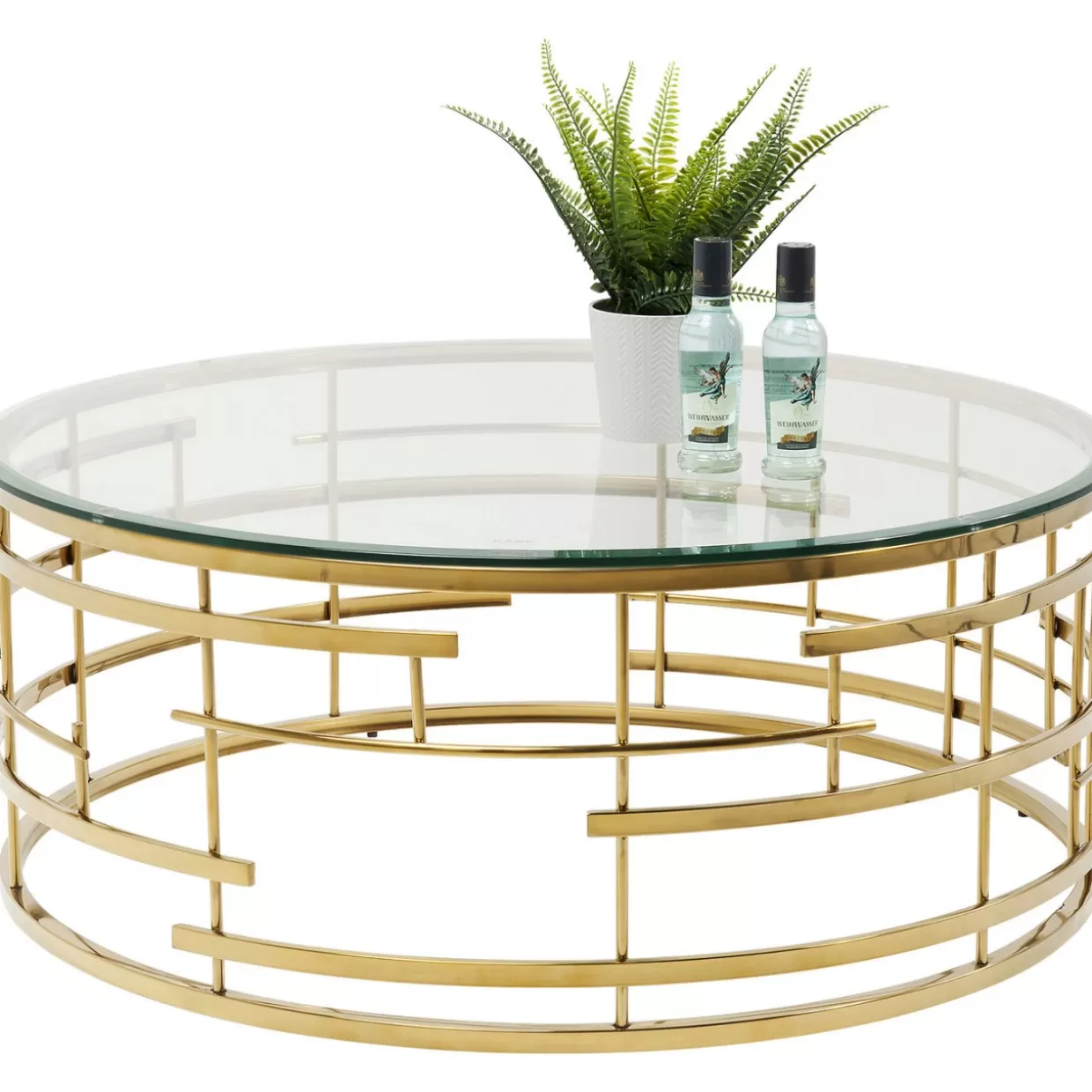 KARE Design Tische | Couchtisch Jupiter Gold O100Cm