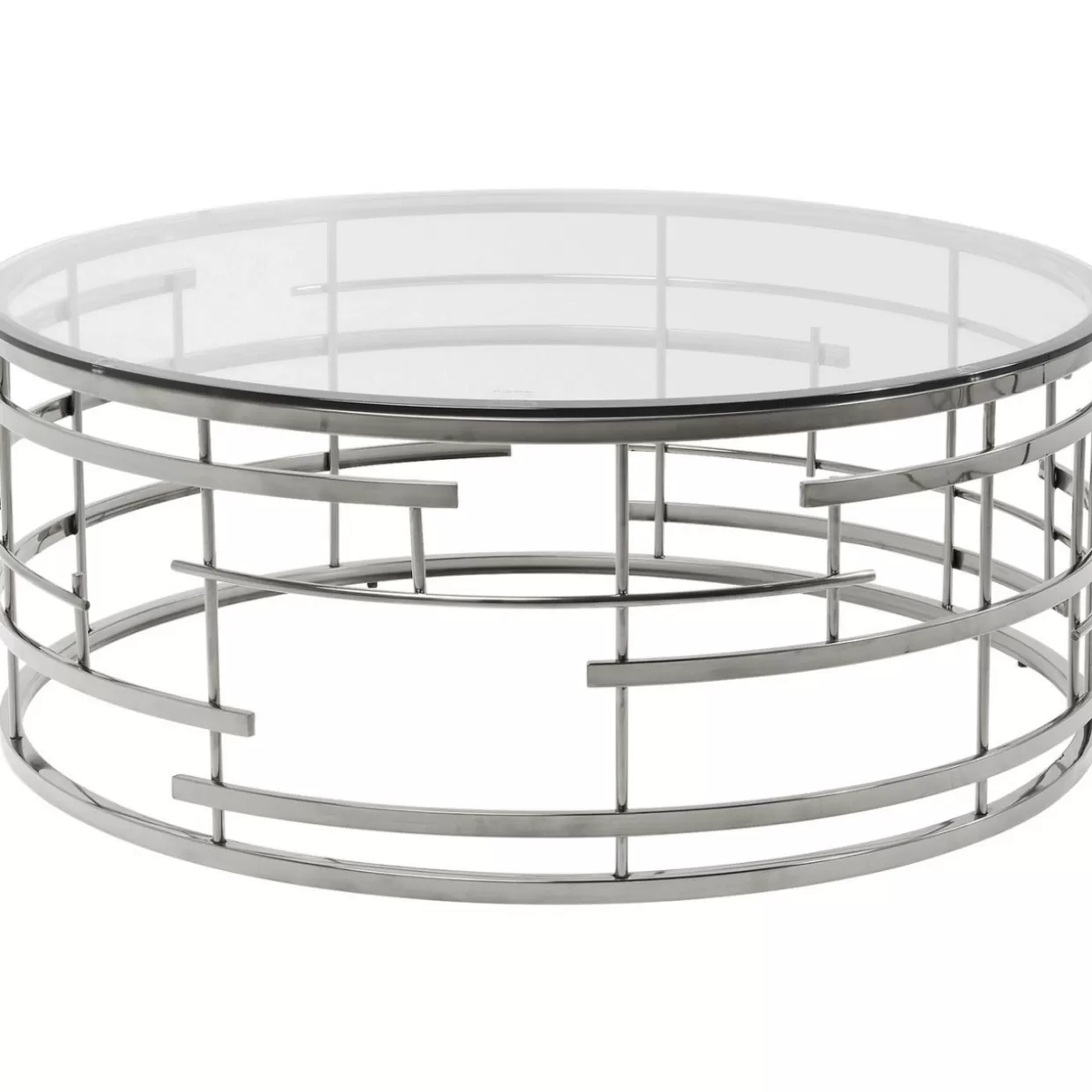 KARE Design Tische | Couchtisch Jupiter Silber O100Cm