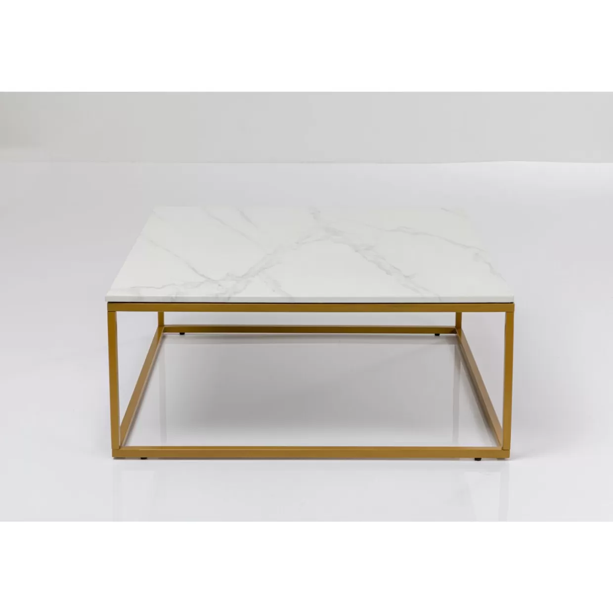 KARE Design Tische | Couchtisch Key West Gold 90X90Cm