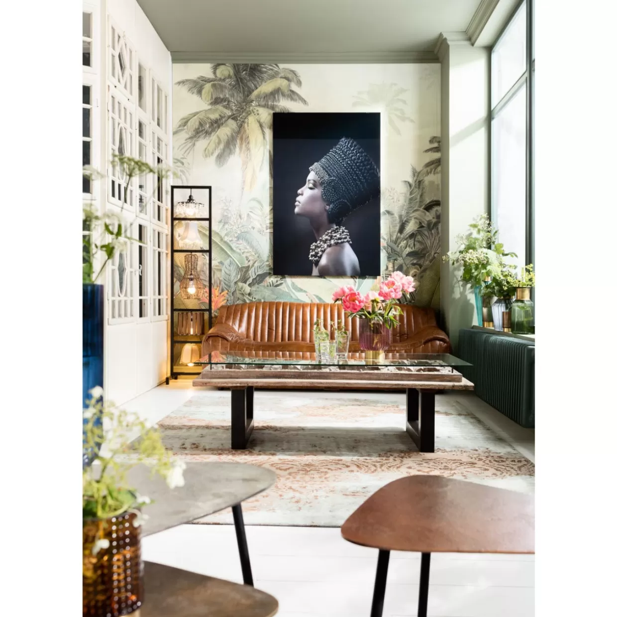 KARE Design Tische | Couchtisch Loft Triangle Vintage (3/Set)