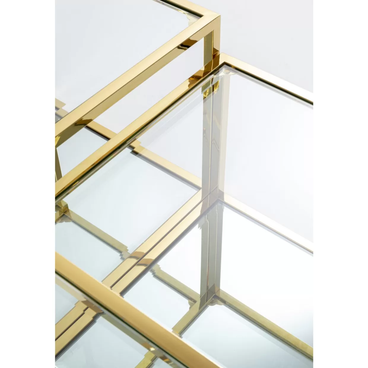 KARE Design Tische | Couchtisch Orion Gold (4/Set)