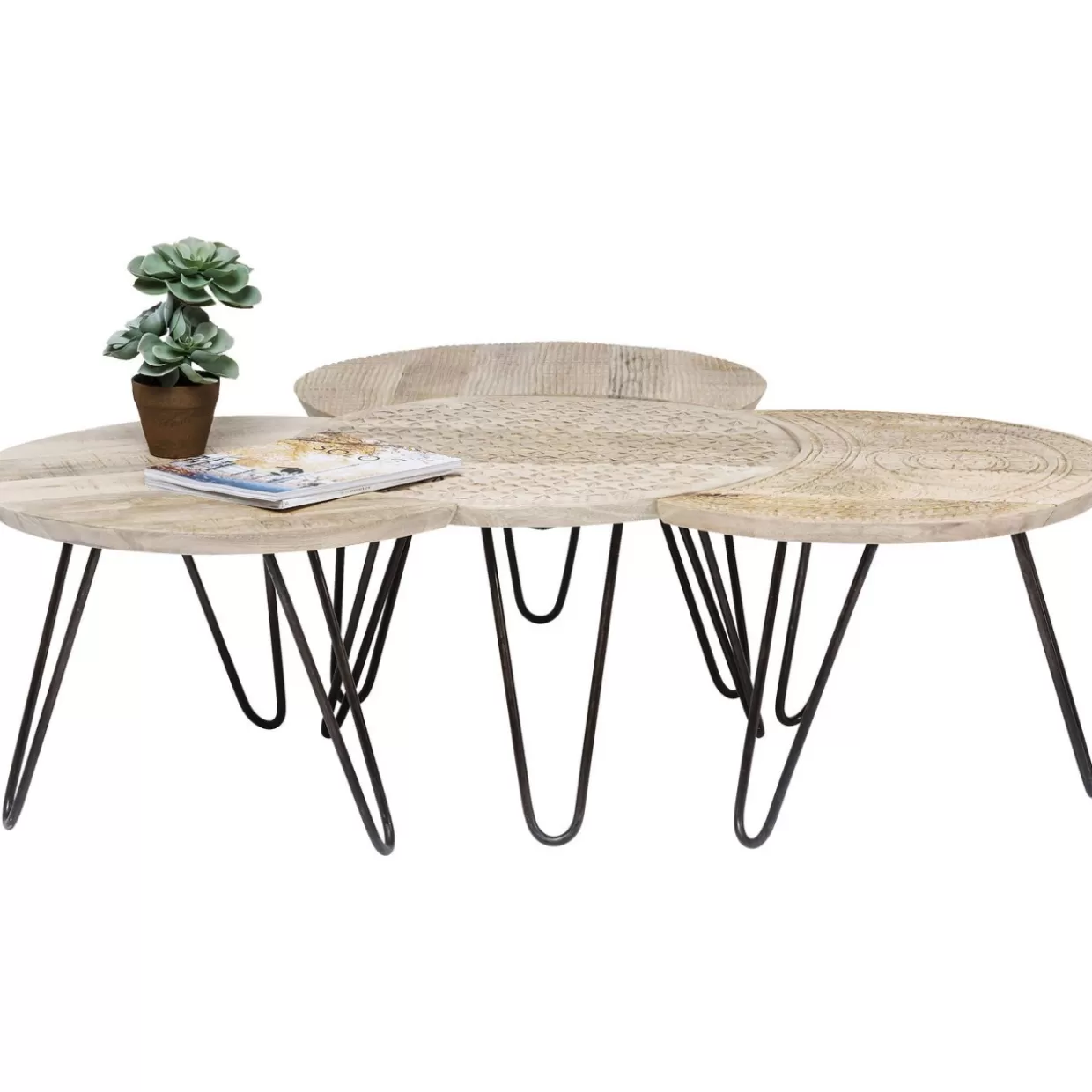KARE Design Tische | Couchtisch Puro (4/Set)