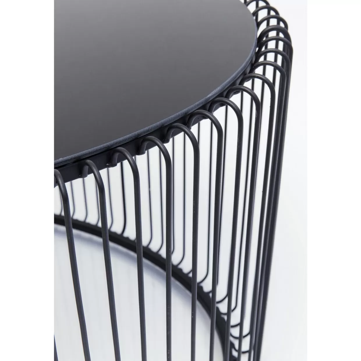KARE Design Tische | Couchtisch Wire Uno Schwarz 60X90Cm