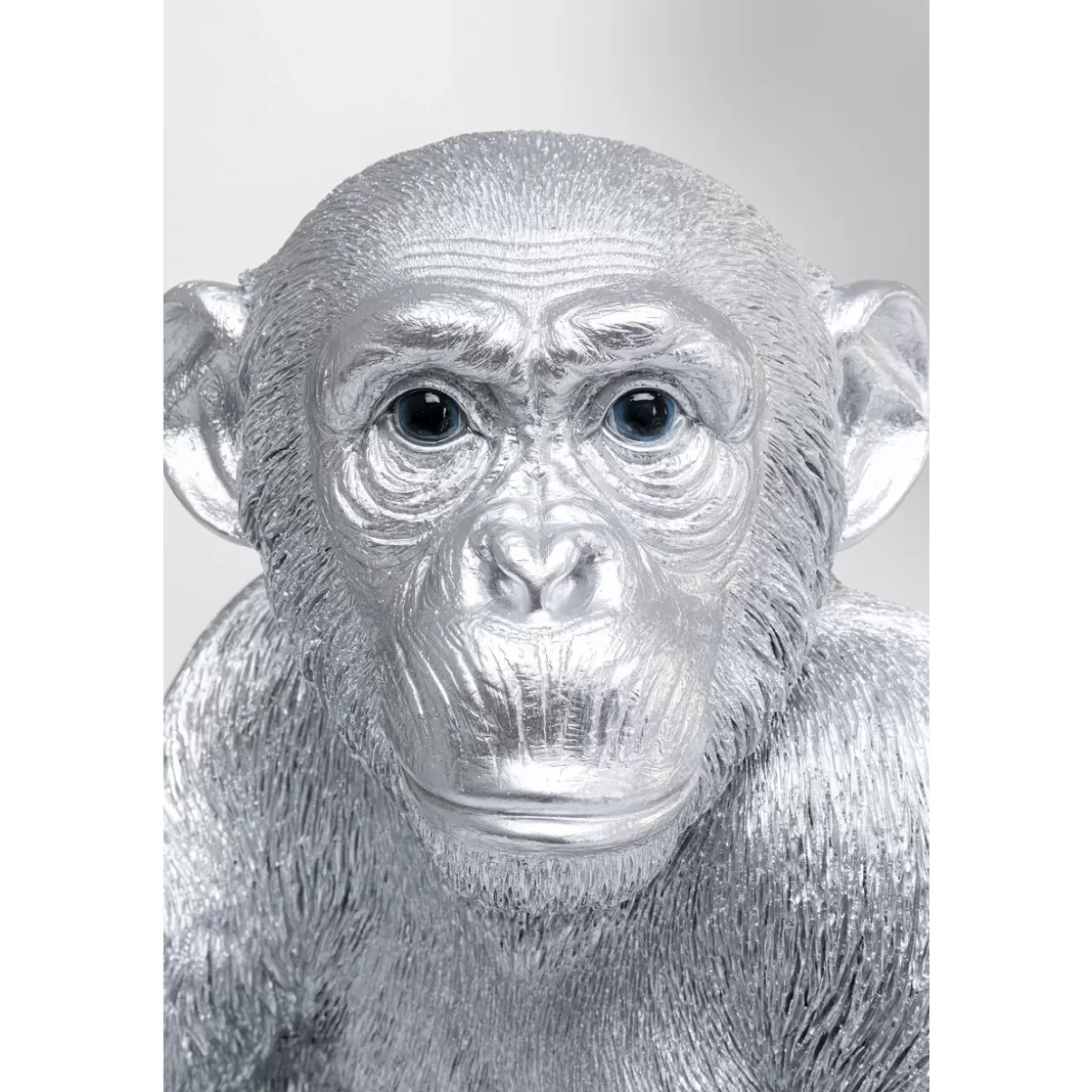 KARE Design Deko & Geschenkartikel | Deko Figur Baby Ape Silber 53