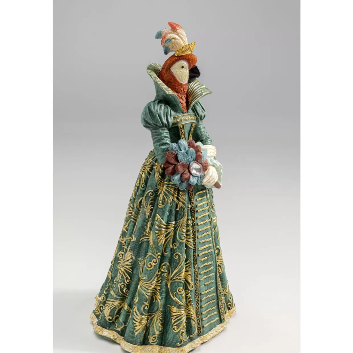 KARE Design Deko & Geschenkartikel | Deko Figur Bird Lady Parrot 32Cm
