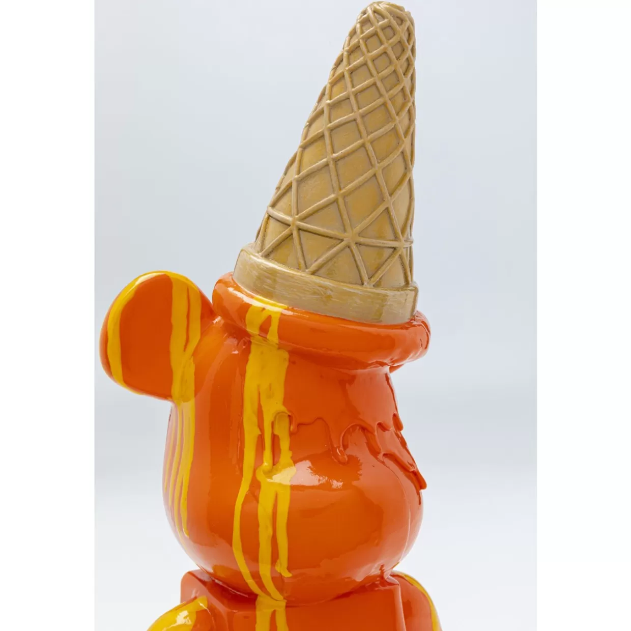 KARE Design Deko & Geschenkartikel | Deko Figur Gelato Bear Orange 40Cm