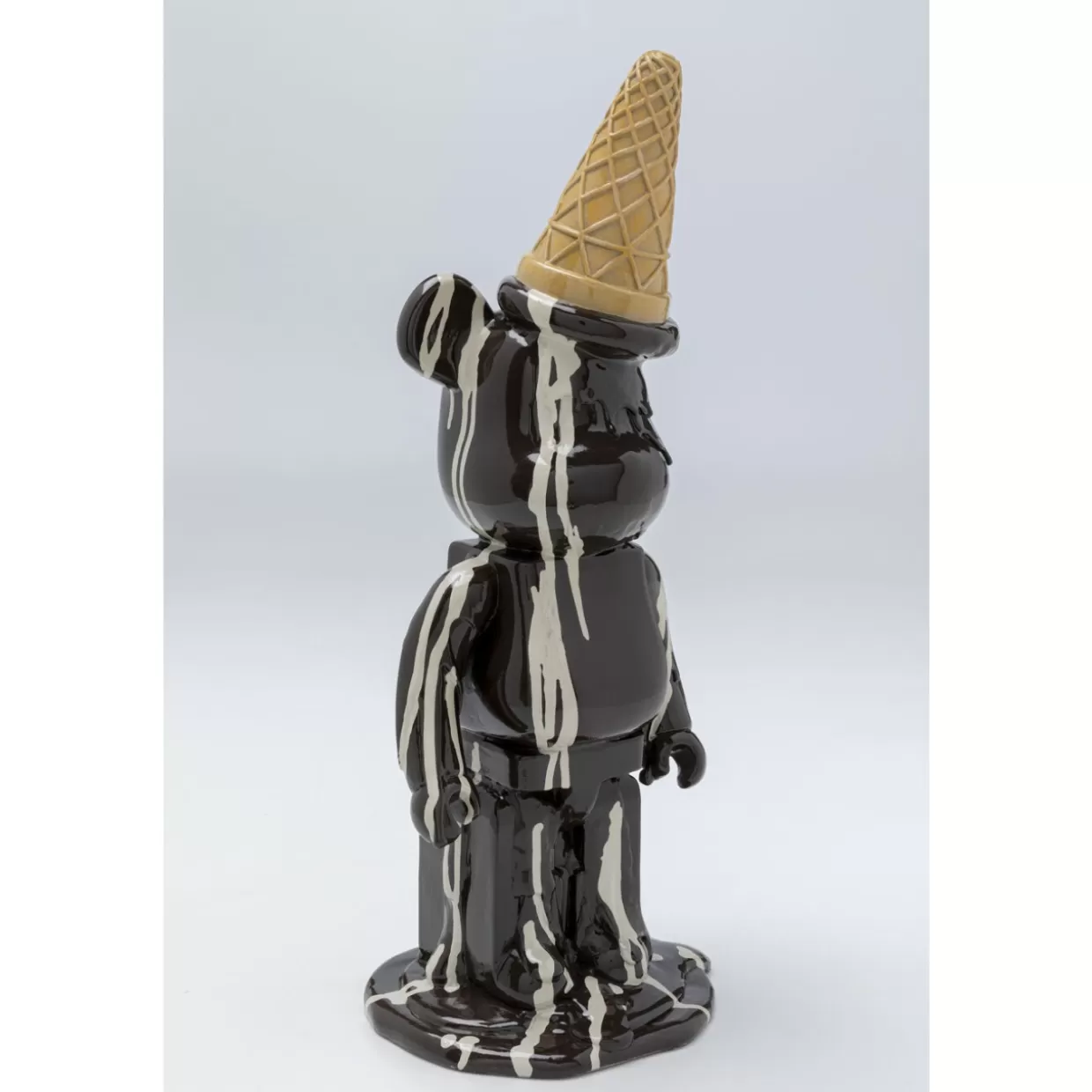 KARE Design Deko & Geschenkartikel | Deko Figur Gelato Bear Schwarz 40Cm