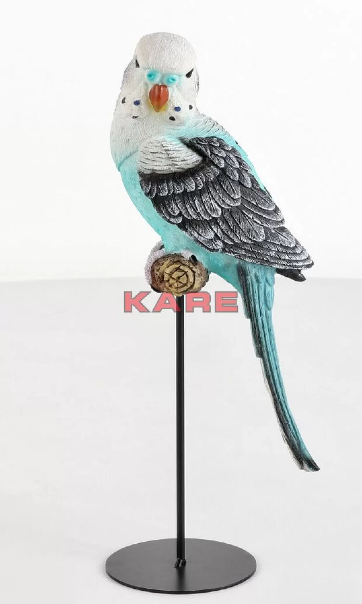 KARE Design Deko & Geschenkartikel | Deko Figur Parrot Turkis 36Cm
