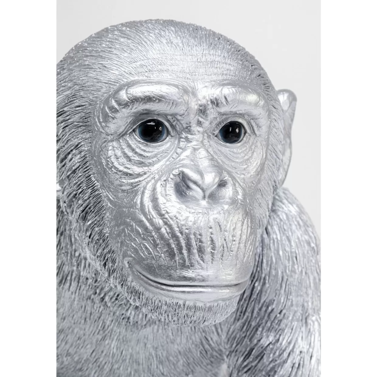 KARE Design Deko & Geschenkartikel | Deko Figur Playing Ape Silber 50
