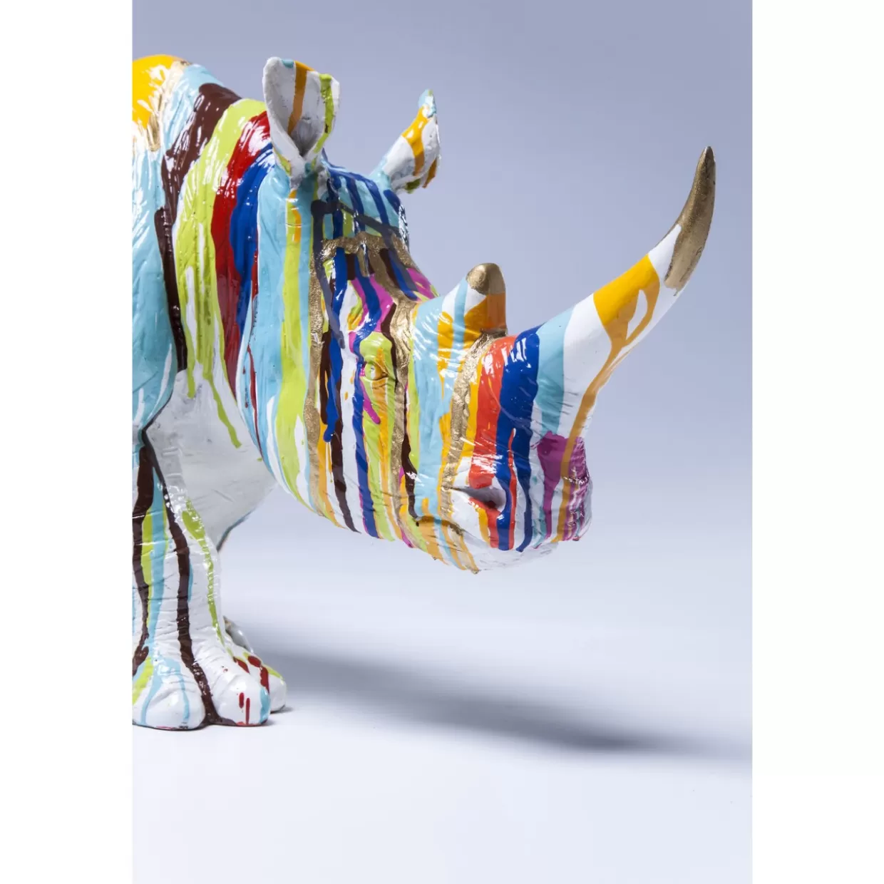 KARE Design Deko & Geschenkartikel | Deko Figur Rhino Colore 26Cm