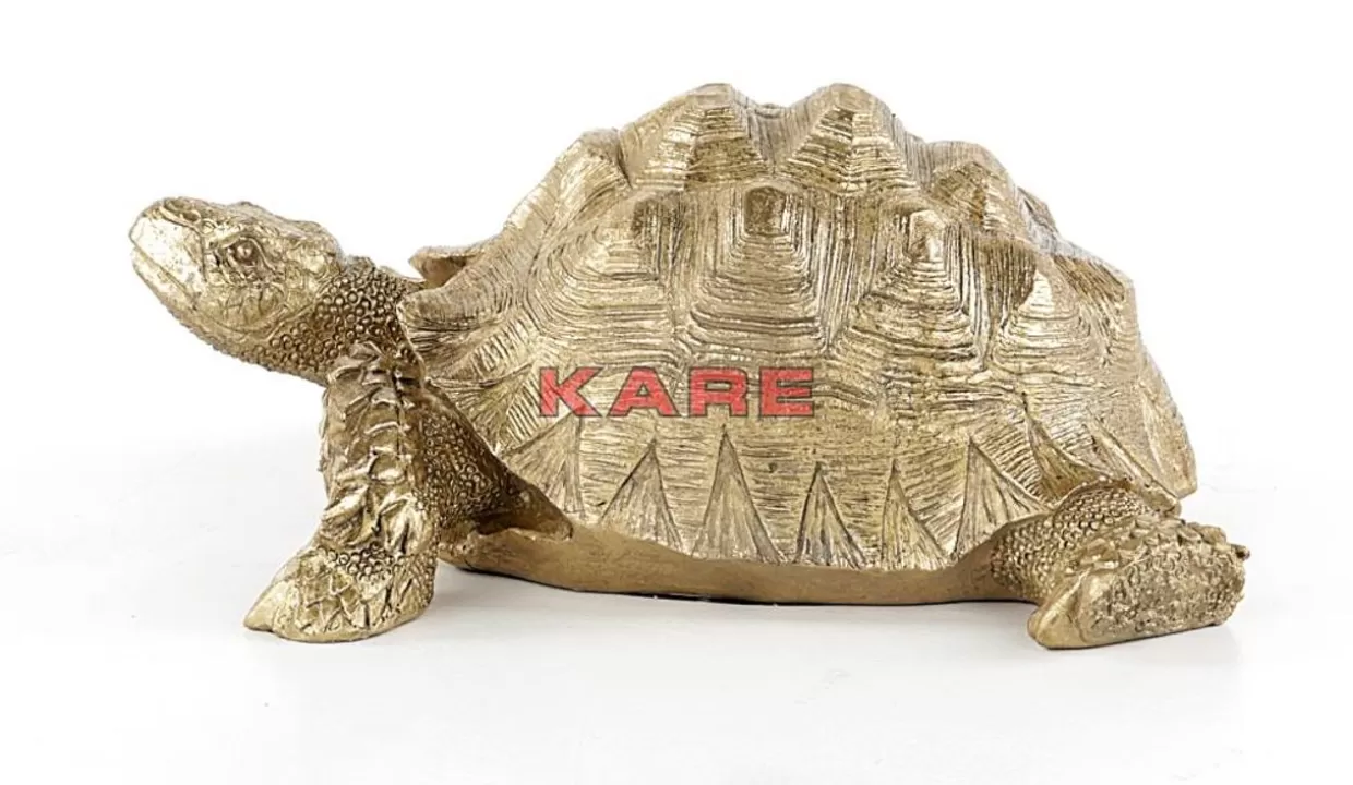 KARE Design Deko & Geschenkartikel | Deko Figur Turtle Gold Klein