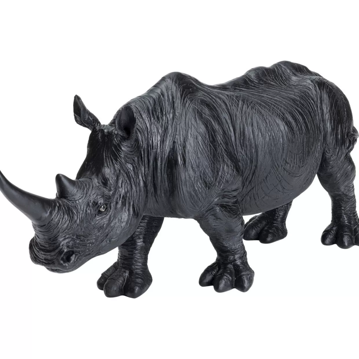 KARE Design Deko & Geschenkartikel | Deko Figur Walking Rhino Schwarz