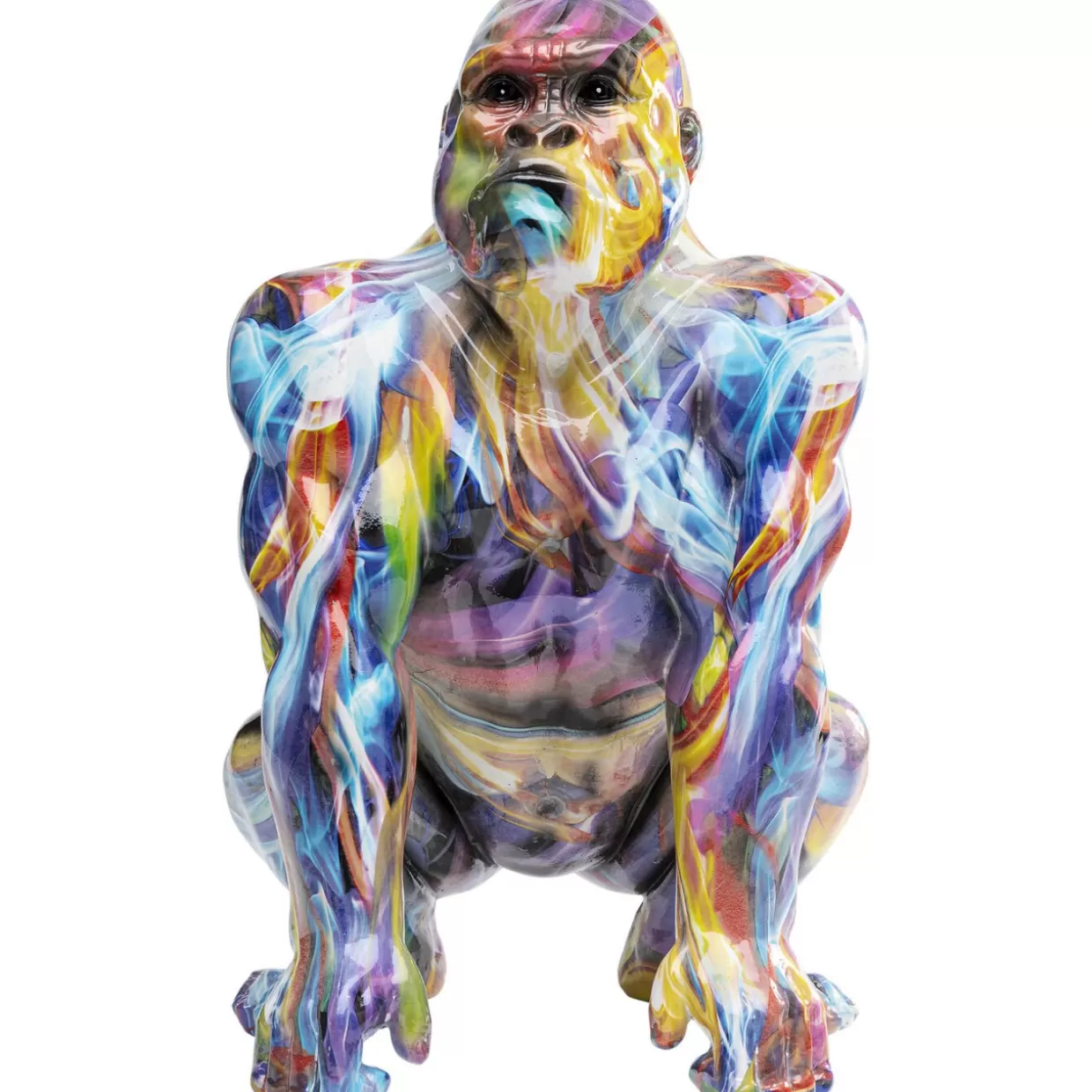 KARE Design Deko & Geschenkartikel | Deko Figur Watching Gorilla Bunt