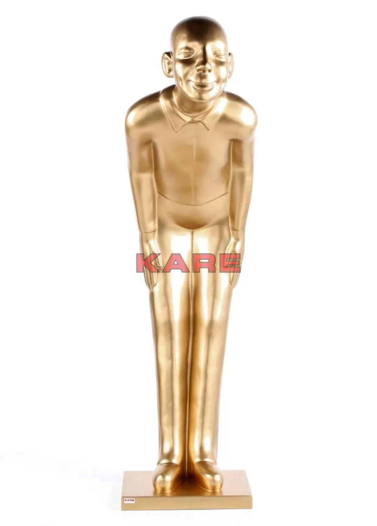 KARE Design Deko & Geschenkartikel | Deko Figur Welcome Guests Gold Xl