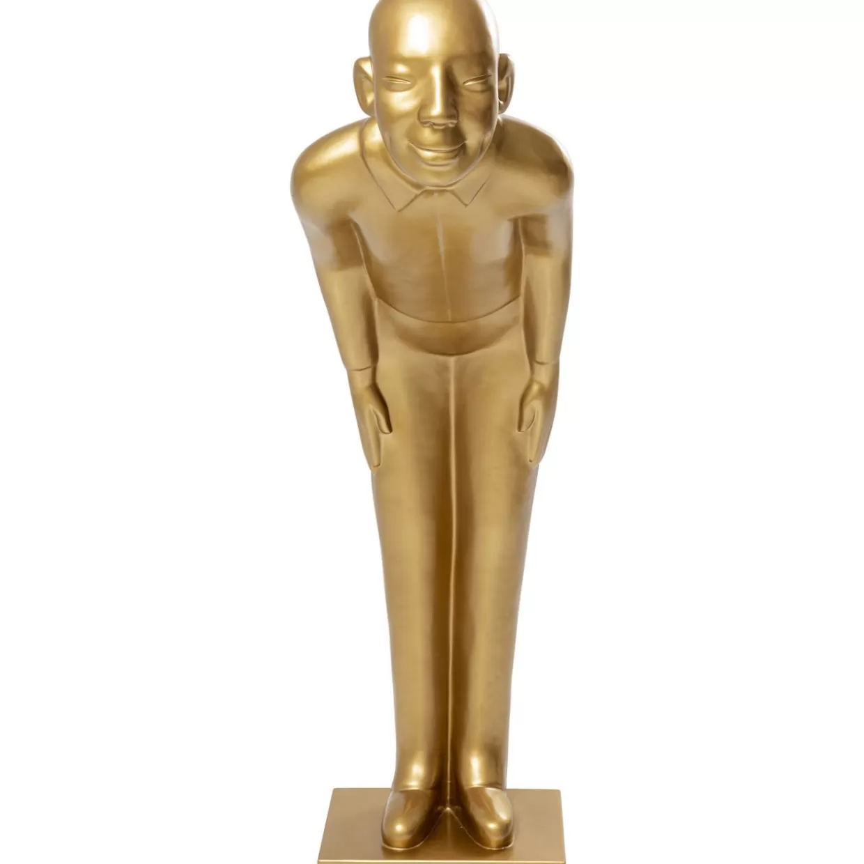 KARE Design Deko & Geschenkartikel | Deko Figur Welcome Guests Gold Xl