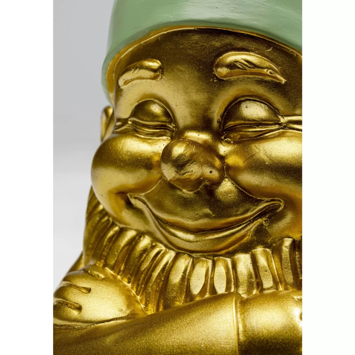 KARE Design Deko & Geschenkartikel | Deko Figur Zwerg Gold Grun 21Cm