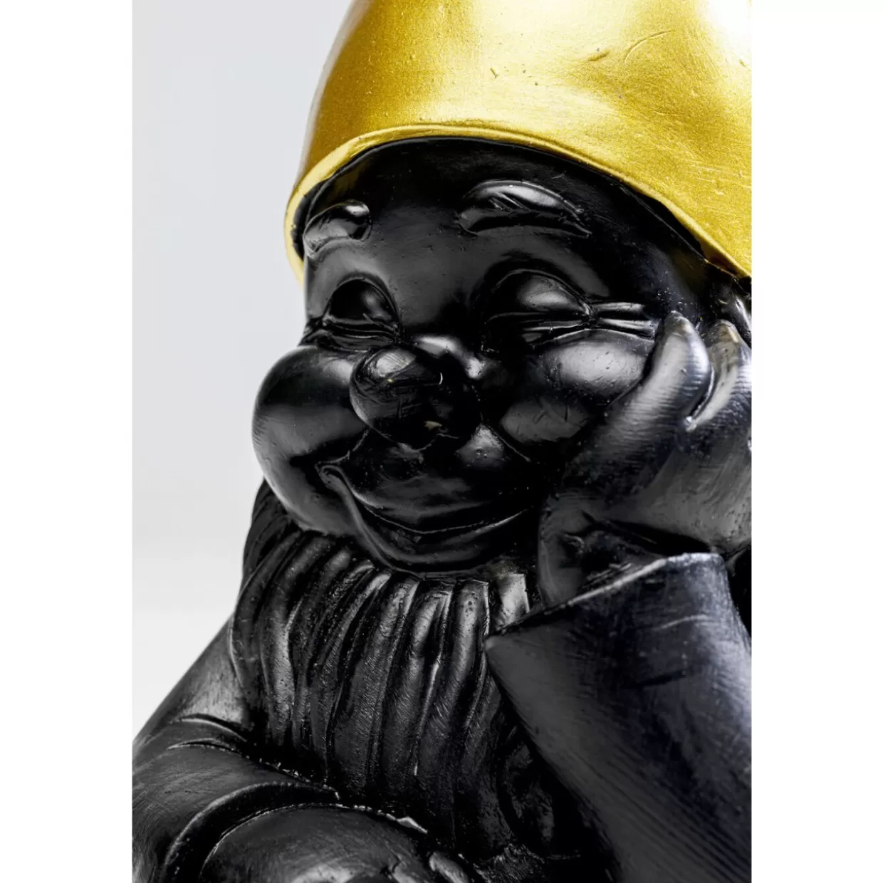 KARE Design Deko & Geschenkartikel | Deko Figur Zwerg Schwarz 21Cm