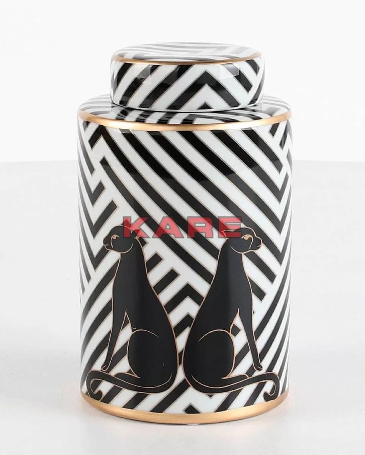 KARE Design Deko & Geschenkartikel | Deko Gefas Panther 25Cm